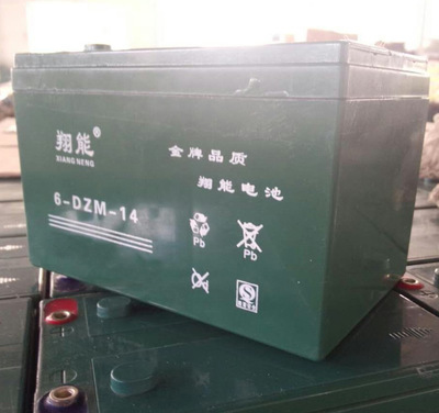 胶体蓄电池_电动助力车电动自行车用6v12ah免维护胶体蓄电池6-dzm-14包邮 